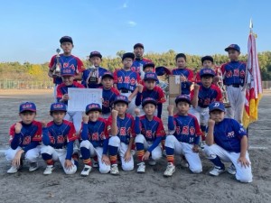 A級優勝　西原台ソフトボールスポーツ少年団